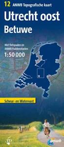 ANWB topografische kaart 12. Utrecht oost/Betuwe - (ISBN 9789018028763)