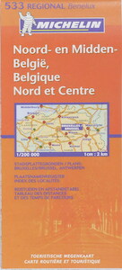 Noord & Midden-Belgie Belgique Nord et Centre - (ISBN 9782061007778)