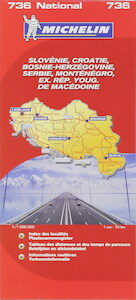 Slovenie, Kroatie, Bosnie-Herz.,Servie, Montenegro, Macedonie - (ISBN 9782067126275)