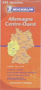 Allemagne Centre-Ouest - Duitsland Midden-West - (ISBN 9782067119918)