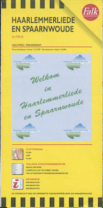 Haarlemmerliede / Spaarnwoude plattegrond - (ISBN 9789028715912)
