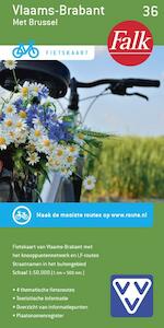 Falk VVV fietskaart 36 Vlaams-Brabant - (ISBN 9789028727922)