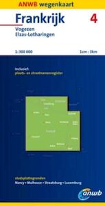 ANWB wegenkaart Frankrijk 4 - (ISBN 9789018032975)
