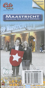 Citoplan centrumplattegrond Maastricht - (ISBN 9789065802286)