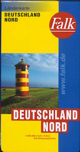 Duitsland Noord autokaart - (ISBN 9783884453643)