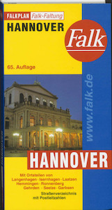 Hannover plattegrond - (ISBN 9783884451793)