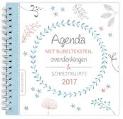 Agenda 2017 met bijbelteksten, overdenkingen en schrijfruimte - Cindy van Ooijen (ISBN 9789033878039)