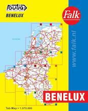 Routiq Benelux tab map - (ISBN 9789028717060)