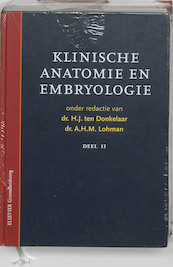 Klinische anatomie en embryologie ( set van 2 delen) 1 en 2 - (ISBN 9789035229013)