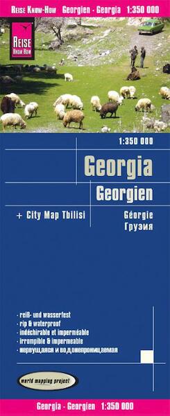 Reise Know-How Landkarte Georgien (1:350.000) - (ISBN 9783831772728)