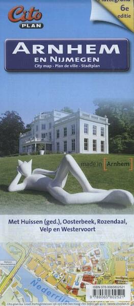 Citoplan plattegrond Arnhem - (ISBN 9789065802521)