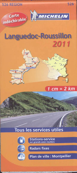 Michelin 526 Languedoc-Roussillon 2011 - (ISBN 9782067155237)