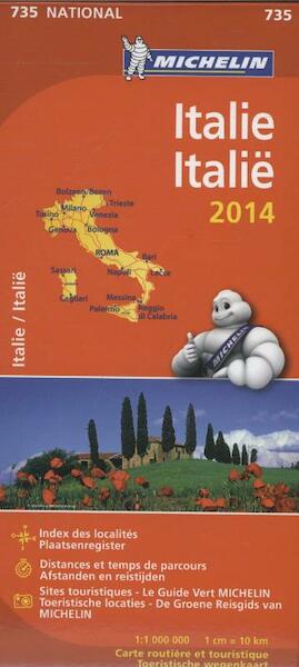 735 Italie - Italië 2014 - (ISBN 9782067191525)