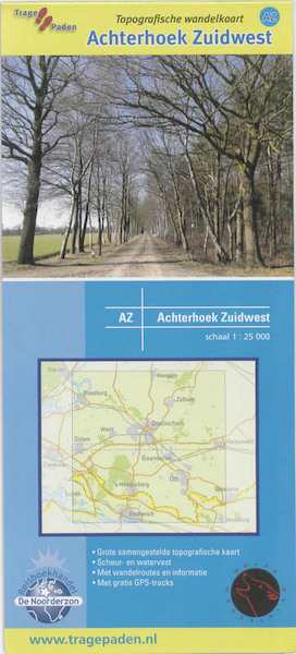 Topografische Wandelkaart Achterhoek Zuidwest - (ISBN 9789081396158)