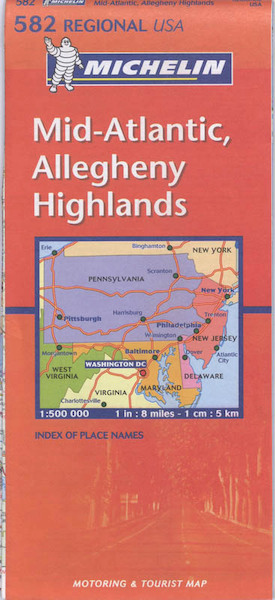 Midatlantic, Allegheny Highlands - (ISBN 9782067136526)
