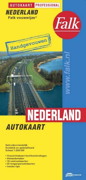 Nederland Autokaart Falk-vouwwijze - (ISBN 9789028710887)