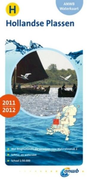 Waterkaart H Hollandse Plassen 2011/2012 - (ISBN 9789018031398)