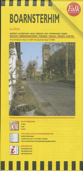 Boarnsterhim plattegrond - (ISBN 9789028712843)