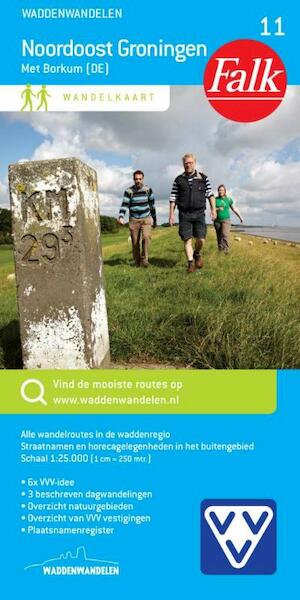 Wandelkaart 11. Noordoost Groningen - (ISBN 9789028728295)
