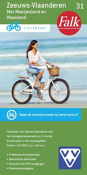 Falk VVV fietskaart 31 Zeeuws Vlaanderen - (ISBN 9789028727885)