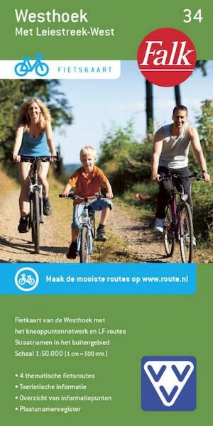 Falk VVV fietskaart 34 Westhoek - (ISBN 9789028727908)