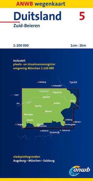 ANWB Wegenkaart Duitsland 5 - (ISBN 9789018035013)