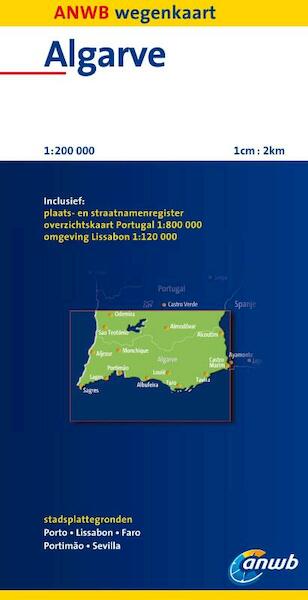 ANWB Wegenkaart Algarve - (ISBN 9789018035204)