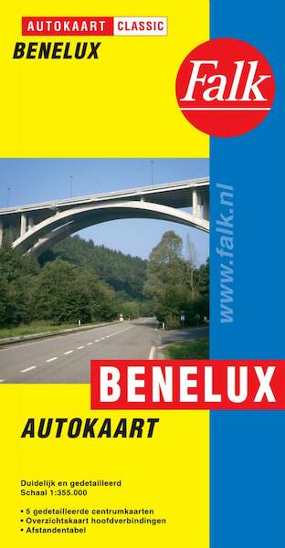 Benelux autokaart classic - (ISBN 9789028716902)