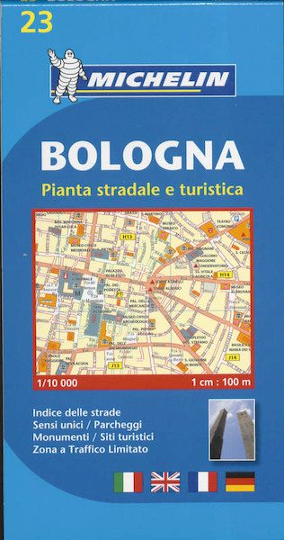 Bologna Town Plan 1:10.000 - (ISBN 9782067137929)