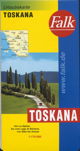 Toscana autokaart - (ISBN 9783827918536)