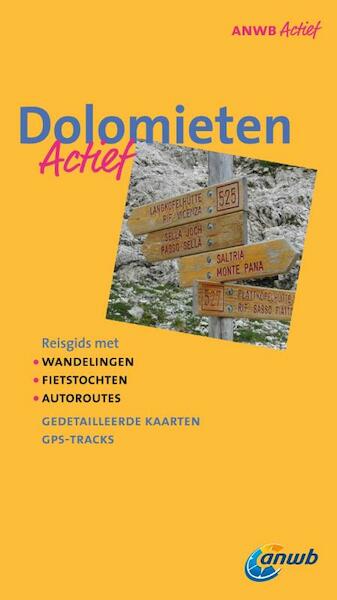 ANWB Actief Dolomieten - (ISBN 9789018033941)