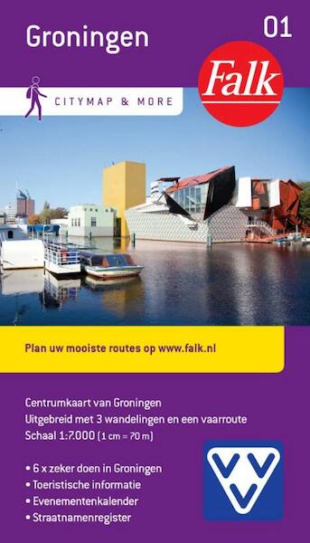 Centrum recreatiekaart Groningen - (ISBN 9789028725195)