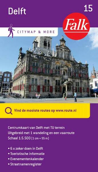 Citymap & more Delft - (ISBN 9789028727687)