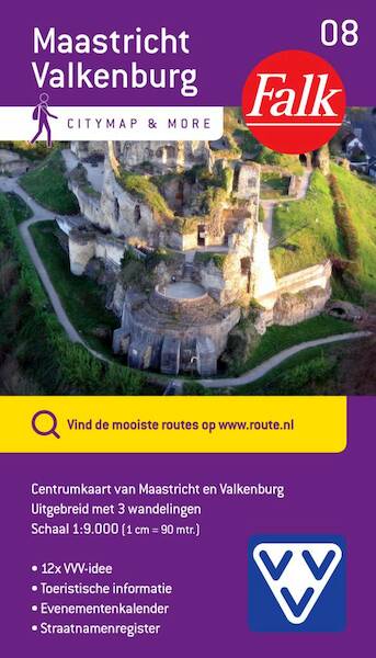 Centrum recreatiekaart Maastricht/Valkenburg - (ISBN 9789028726239)
