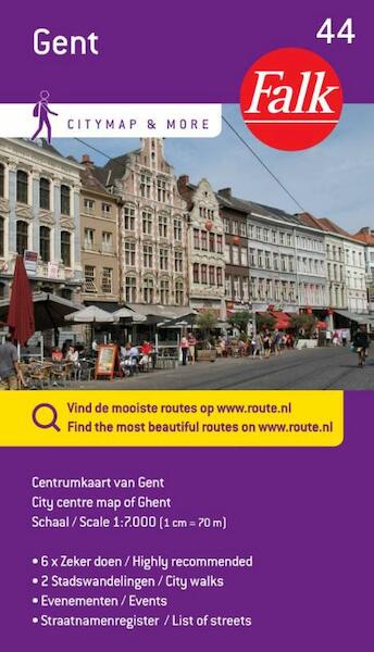 Citymap en more Gent - (ISBN 9789028728219)