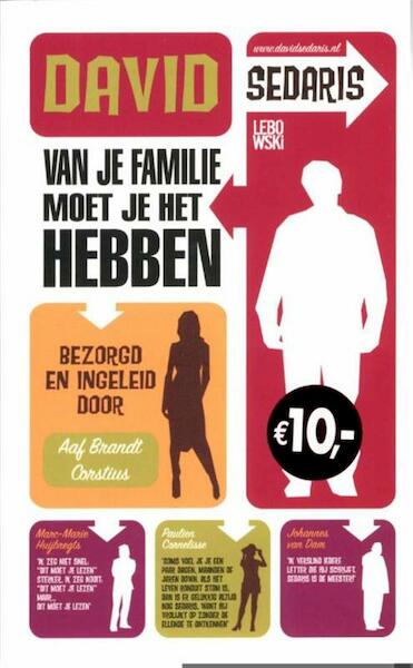 Van je familie moet je het hebben - David Sedaris (ISBN 9789048811540)