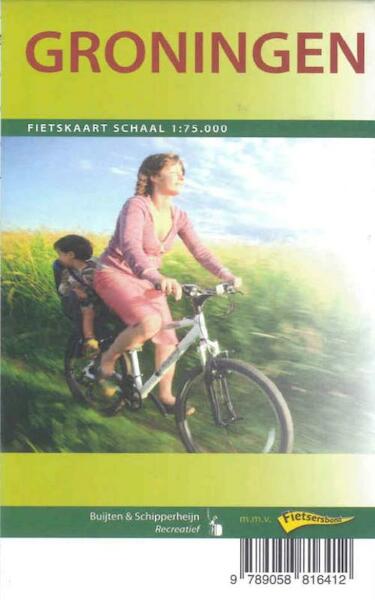 Fietskaarten 1:75.000 Regio Groningen set à 6 kaarten - (ISBN 9789058815989)