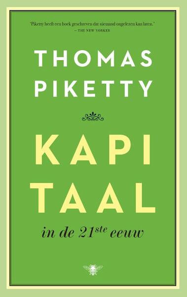 Kapitaal in de 21ste eeuw - Thomas Piketty (ISBN 9789023443520)