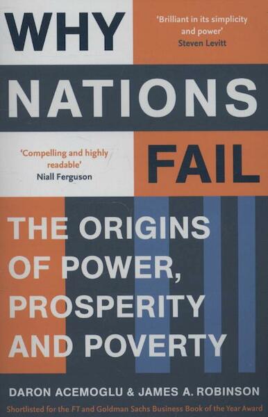 Why Nations Fail - Daron Acemoglu (ISBN 9781846684302)
