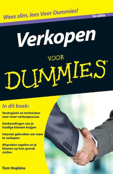 Verkopen voor Dummies Pocketeditie - Tom Hopkins (ISBN 9789043031479)