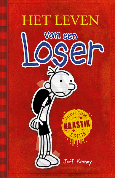 Het leven van een Loser 1 - Kaastik jubileumeditie - Jeff Kinney (ISBN 9789026148064)