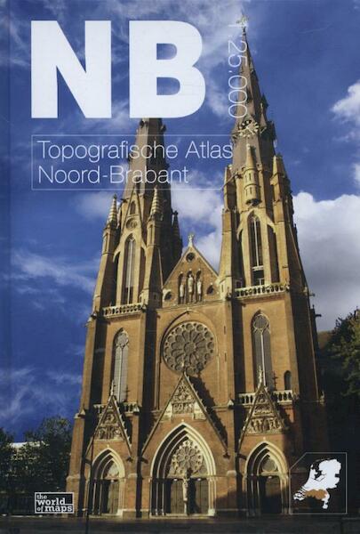 Topografische atlas Noord-Brabant - Thomas Vermeulen (ISBN 9789077350683)