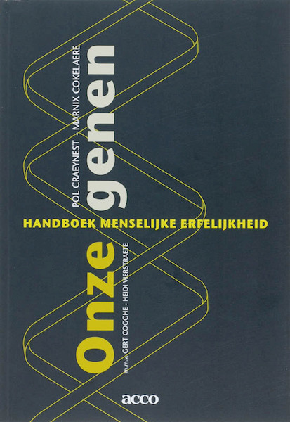 Onze genen - P. Craeynest, (ISBN 9789033464850)