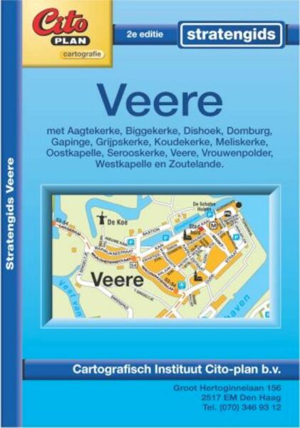 Citoplan stratengids Veere - (ISBN 9789065801494)
