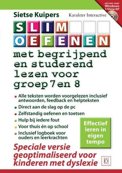 SLim Oefenen met begrijpend lezen en studerend lezen voor groep 7 en 8 - Sietse Kuipers (ISBN 9789061126553)