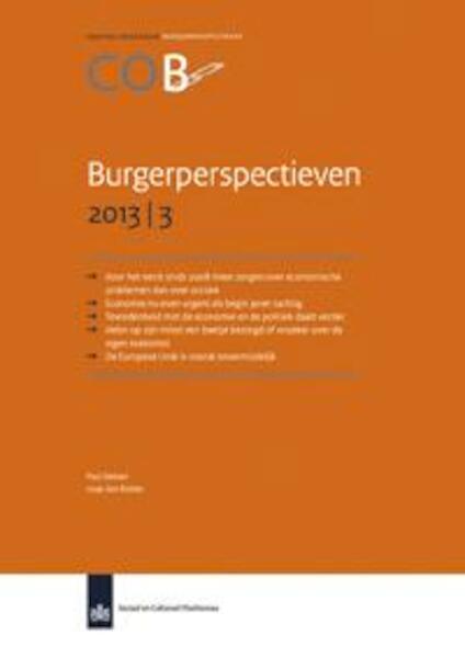 Burgerperspectieven - Paul Dekker, Josje den Ridder (ISBN 9789037706758)