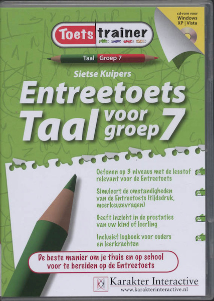 Entreetoets Taal voor groep 7 - Sietse Kuipers (ISBN 9789061125440)