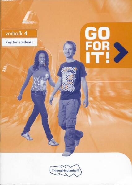 Go for it! Vmbo/K 4 - (ISBN 9789006144161)