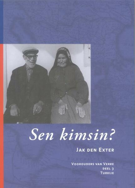 Sen kimsin? - J. den Exter (ISBN 9789058020635)