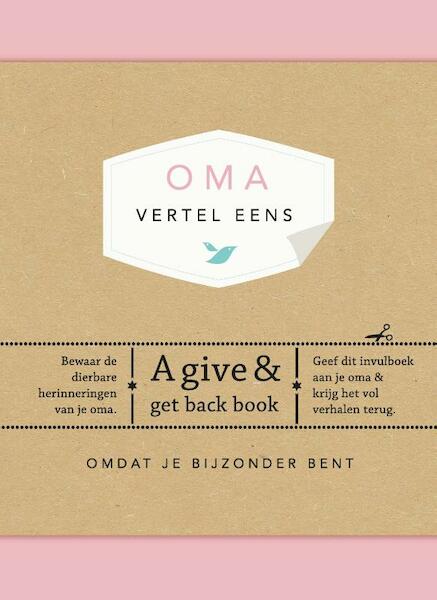 Oma, vertel eens - Elma van Vliet (ISBN 9789000344598)